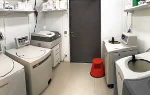 Centrifuge-room